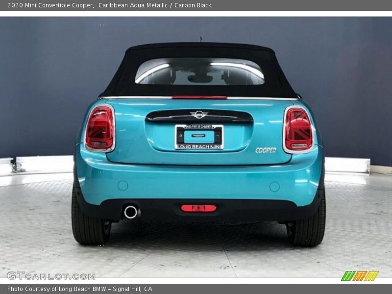 Caribbean Aqua Metallic / Carbon Black 2020 Mini Convertible Cooper