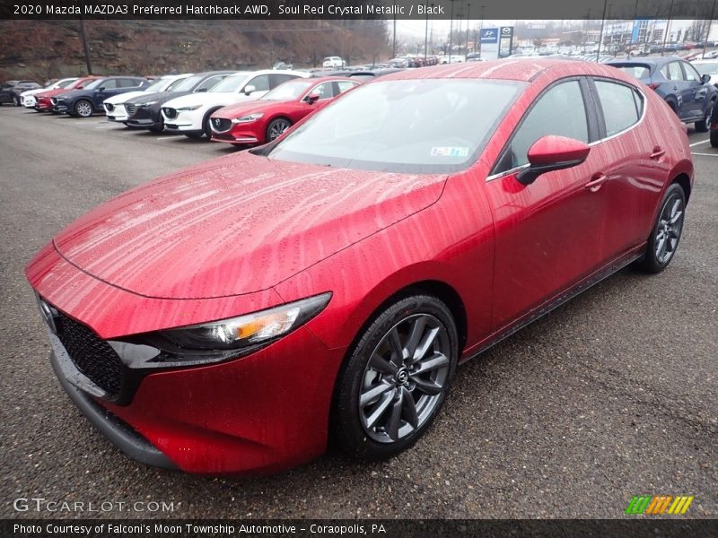  2020 MAZDA3 Preferred Hatchback AWD Soul Red Crystal Metallic