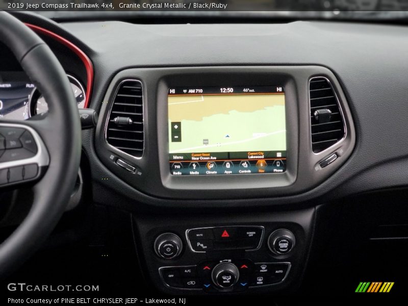Granite Crystal Metallic / Black/Ruby 2019 Jeep Compass Trailhawk 4x4