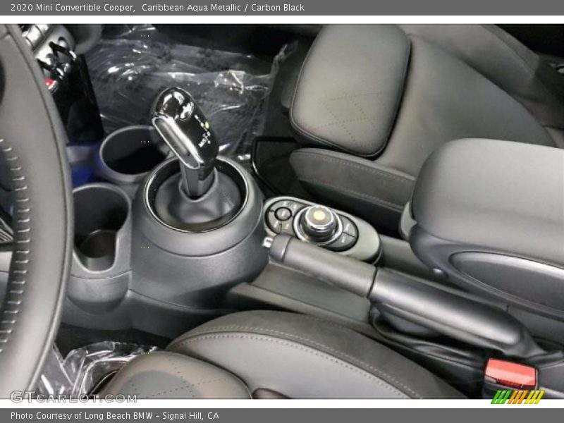 Controls of 2020 Convertible Cooper