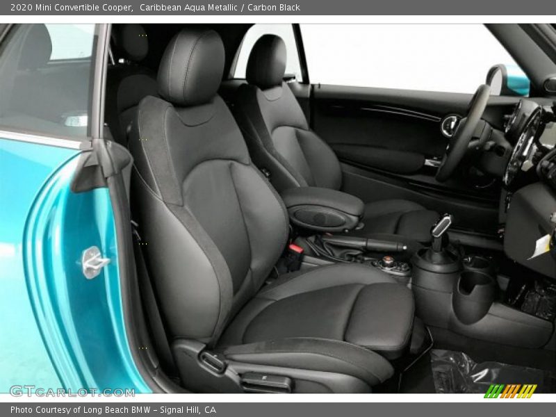 Front Seat of 2020 Convertible Cooper