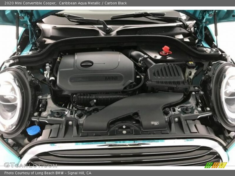 Caribbean Aqua Metallic / Carbon Black 2020 Mini Convertible Cooper