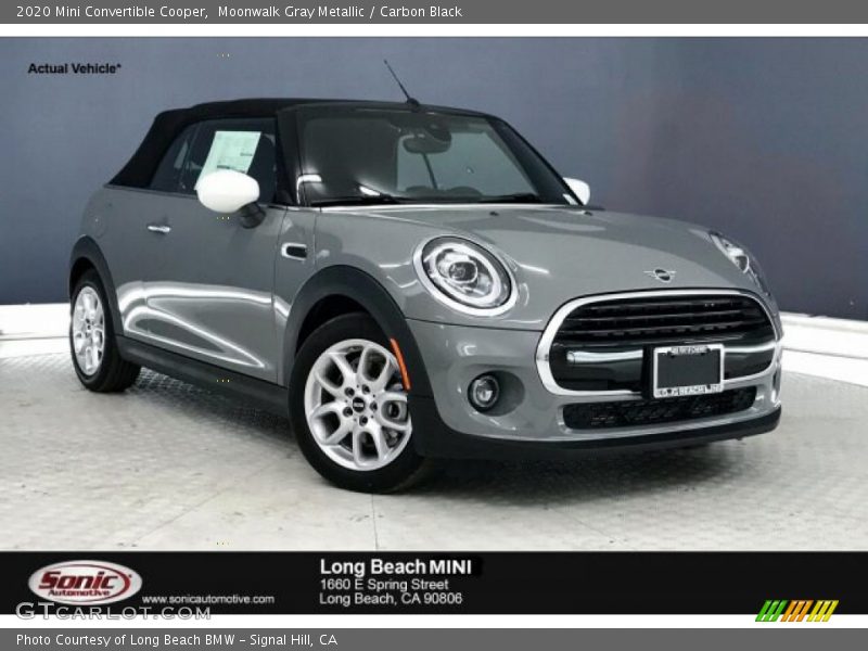 Moonwalk Gray Metallic / Carbon Black 2020 Mini Convertible Cooper