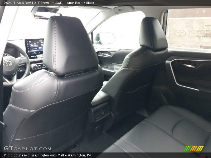 Lunar Rock / Black 2020 Toyota RAV4 XLE Premium AWD