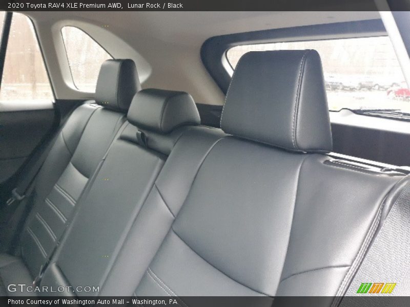 Lunar Rock / Black 2020 Toyota RAV4 XLE Premium AWD