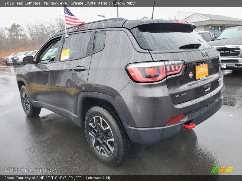 Granite Crystal Metallic / Black/Ruby 2019 Jeep Compass Trailhawk 4x4