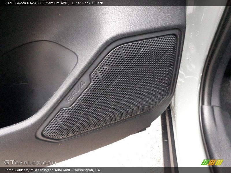 Lunar Rock / Black 2020 Toyota RAV4 XLE Premium AWD