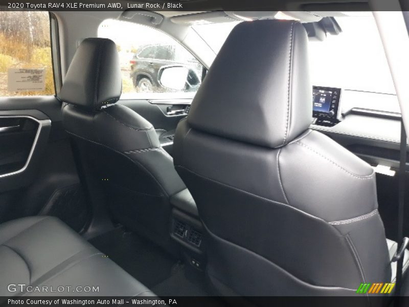 Lunar Rock / Black 2020 Toyota RAV4 XLE Premium AWD