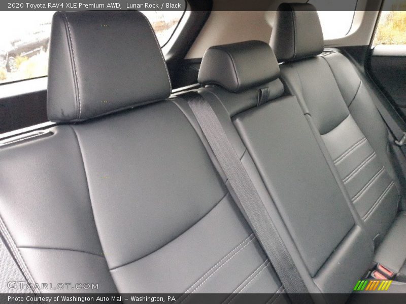 Lunar Rock / Black 2020 Toyota RAV4 XLE Premium AWD