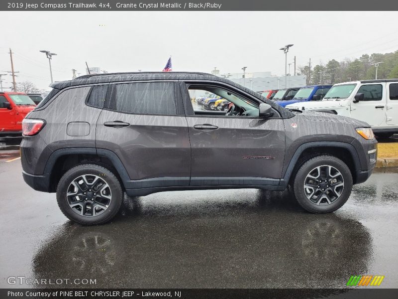 Granite Crystal Metallic / Black/Ruby 2019 Jeep Compass Trailhawk 4x4