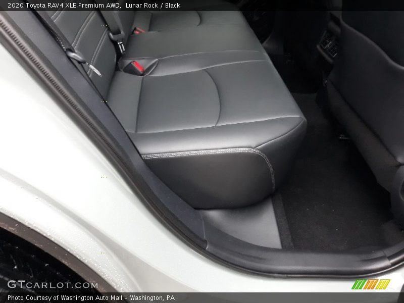 Lunar Rock / Black 2020 Toyota RAV4 XLE Premium AWD