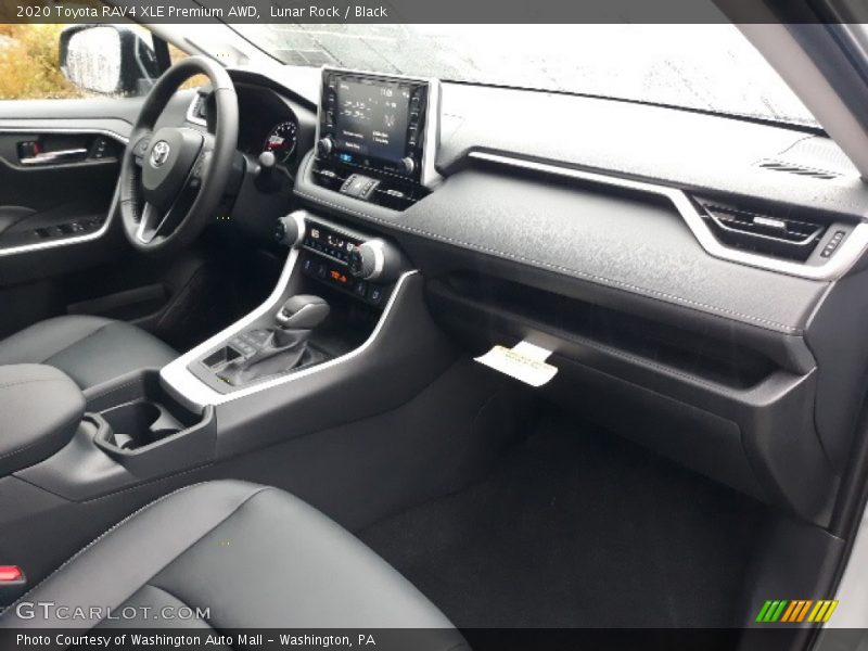 Lunar Rock / Black 2020 Toyota RAV4 XLE Premium AWD