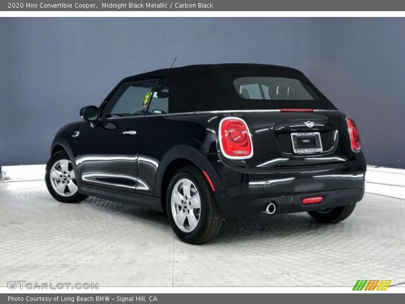 Midnight Black Metallic / Carbon Black 2020 Mini Convertible Cooper