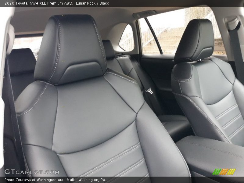 Lunar Rock / Black 2020 Toyota RAV4 XLE Premium AWD