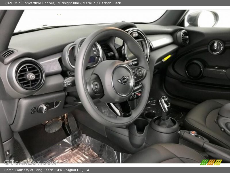 Midnight Black Metallic / Carbon Black 2020 Mini Convertible Cooper