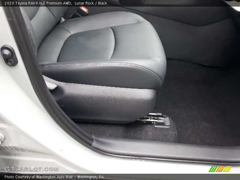 Lunar Rock / Black 2020 Toyota RAV4 XLE Premium AWD