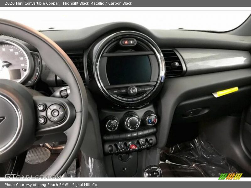 Midnight Black Metallic / Carbon Black 2020 Mini Convertible Cooper