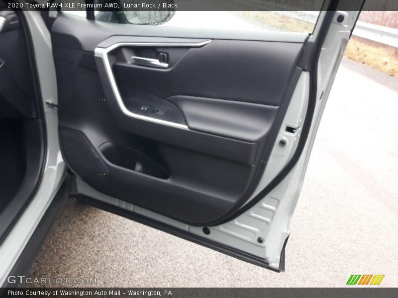 Lunar Rock / Black 2020 Toyota RAV4 XLE Premium AWD