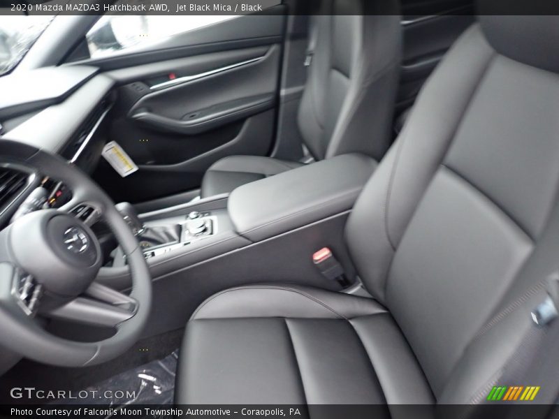 Jet Black Mica / Black 2020 Mazda MAZDA3 Hatchback AWD