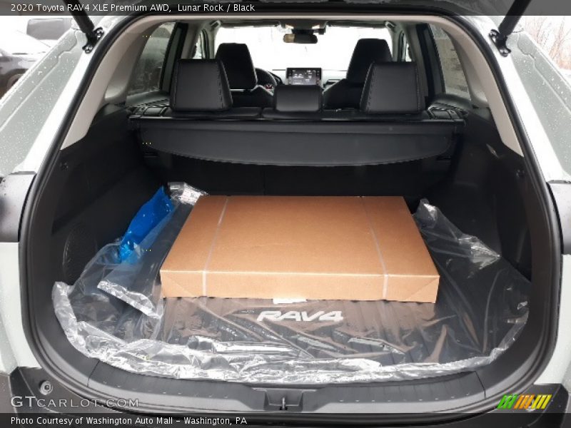 Lunar Rock / Black 2020 Toyota RAV4 XLE Premium AWD