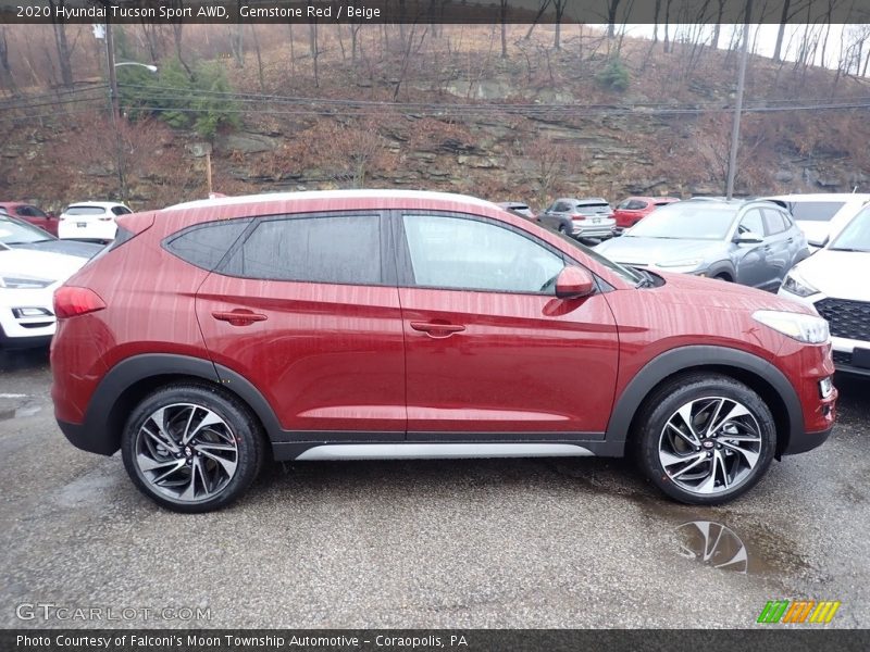  2020 Tucson Sport AWD Gemstone Red