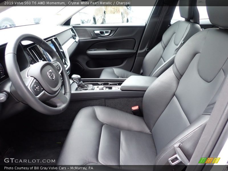 Front Seat of 2019 S60 T6 AWD Momentum