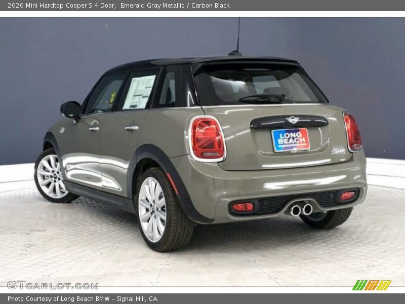 Emerald Gray Metallic / Carbon Black 2020 Mini Hardtop Cooper S 4 Door