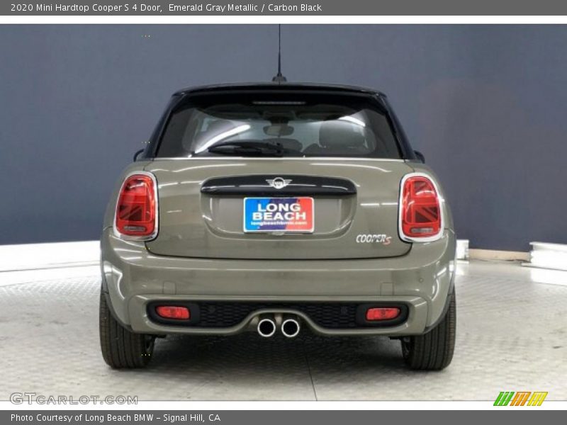 Emerald Gray Metallic / Carbon Black 2020 Mini Hardtop Cooper S 4 Door
