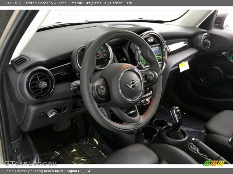 Emerald Gray Metallic / Carbon Black 2020 Mini Hardtop Cooper S 4 Door