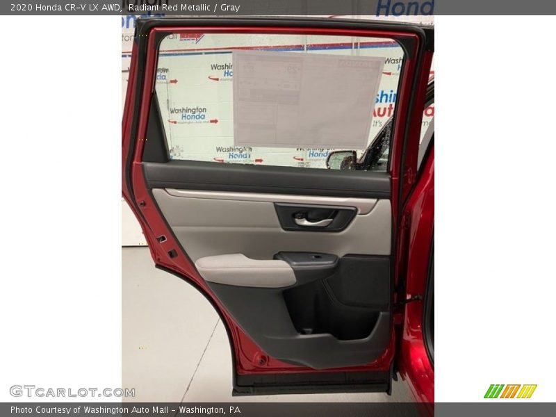 Radiant Red Metallic / Gray 2020 Honda CR-V LX AWD