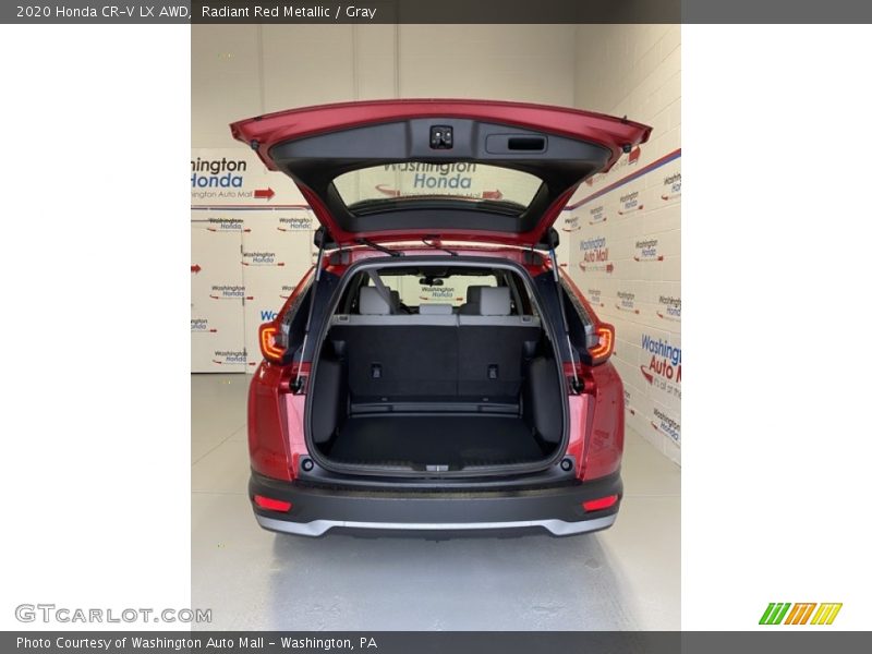 Radiant Red Metallic / Gray 2020 Honda CR-V LX AWD