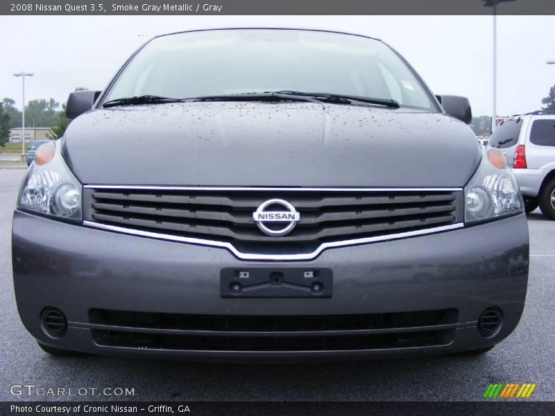 Smoke Gray Metallic / Gray 2008 Nissan Quest 3.5