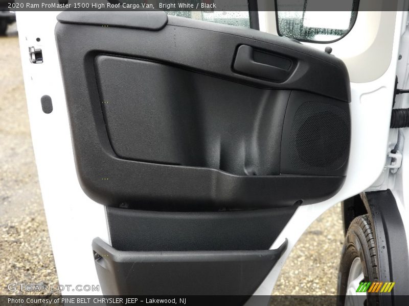 Bright White / Black 2020 Ram ProMaster 1500 High Roof Cargo Van