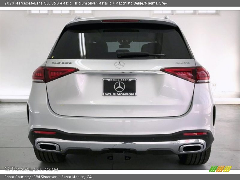 Iridium Silver Metallic / Macchiato Beige/Magma Grey 2020 Mercedes-Benz GLE 350 4Matic