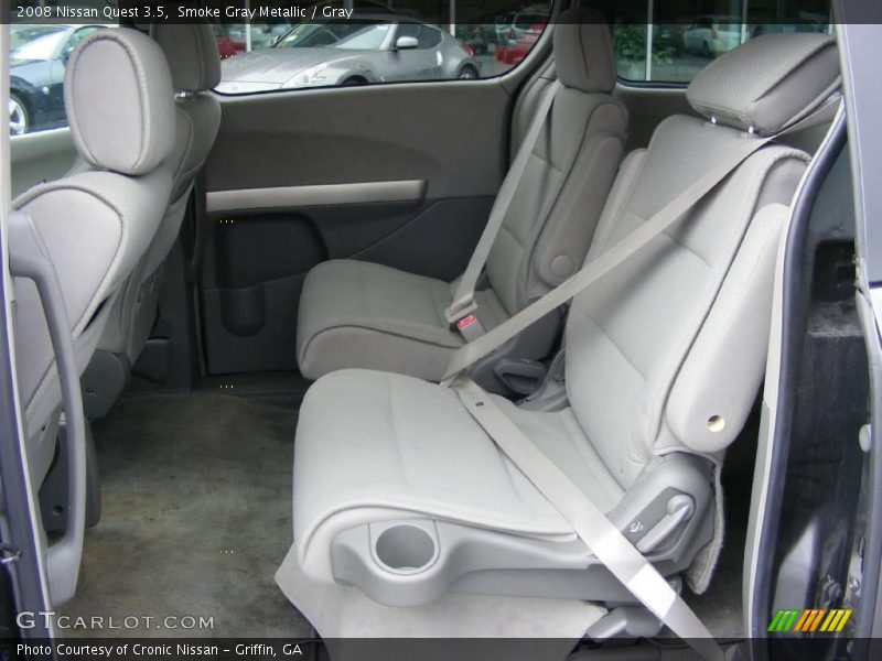 Smoke Gray Metallic / Gray 2008 Nissan Quest 3.5