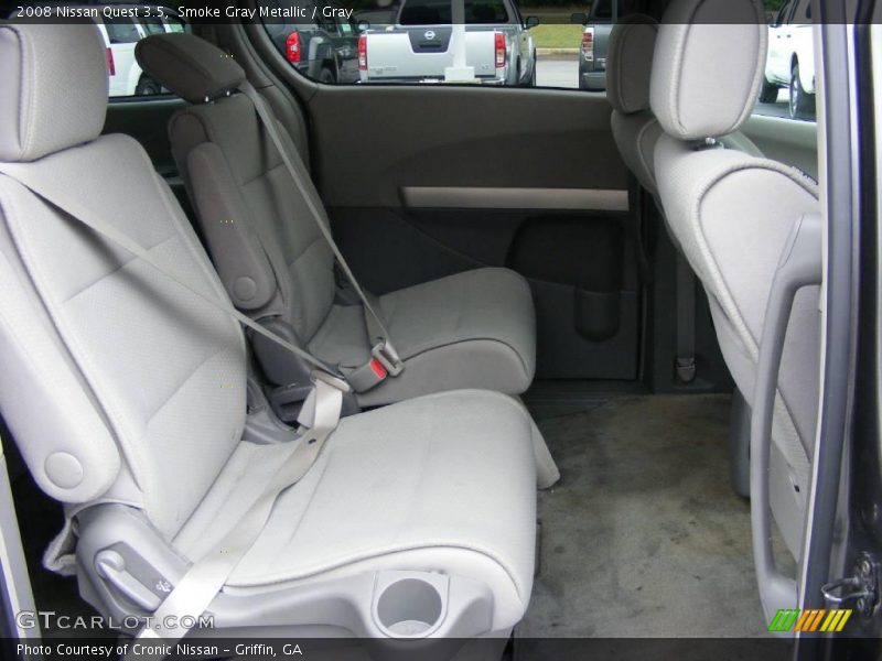 Smoke Gray Metallic / Gray 2008 Nissan Quest 3.5