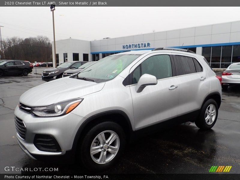 Silver Ice Metallic / Jet Black 2020 Chevrolet Trax LT AWD