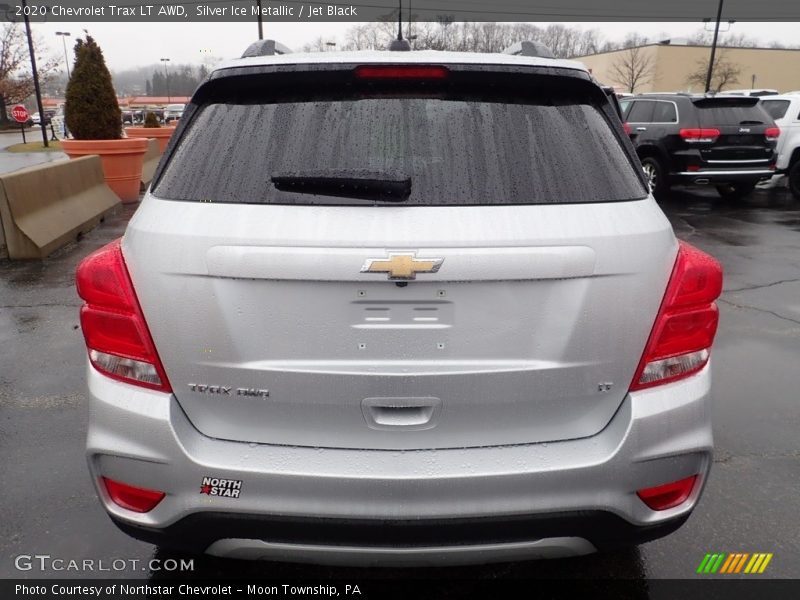 Silver Ice Metallic / Jet Black 2020 Chevrolet Trax LT AWD