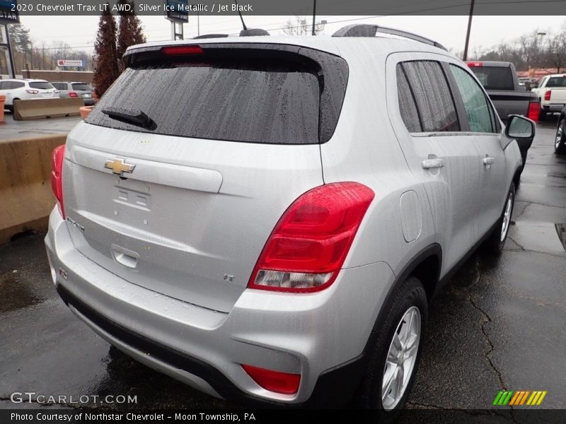 Silver Ice Metallic / Jet Black 2020 Chevrolet Trax LT AWD