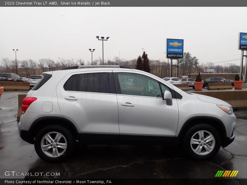 Silver Ice Metallic / Jet Black 2020 Chevrolet Trax LT AWD