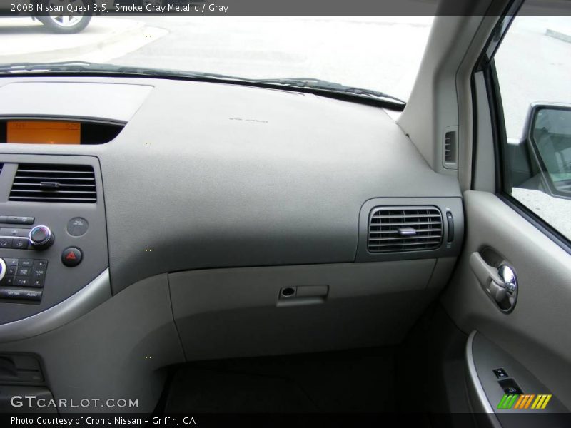 Smoke Gray Metallic / Gray 2008 Nissan Quest 3.5