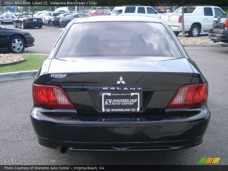 Kalapana Black Pearl / Gray 2003 Mitsubishi Galant LS