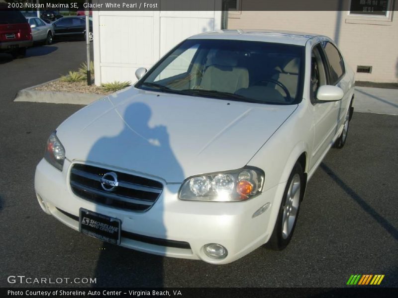 Glacier White Pearl / Frost 2002 Nissan Maxima SE