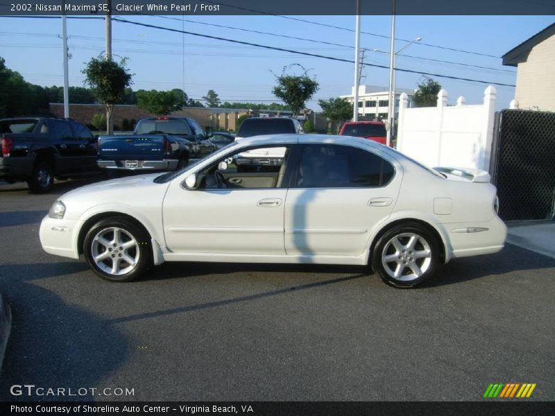 Glacier White Pearl / Frost 2002 Nissan Maxima SE