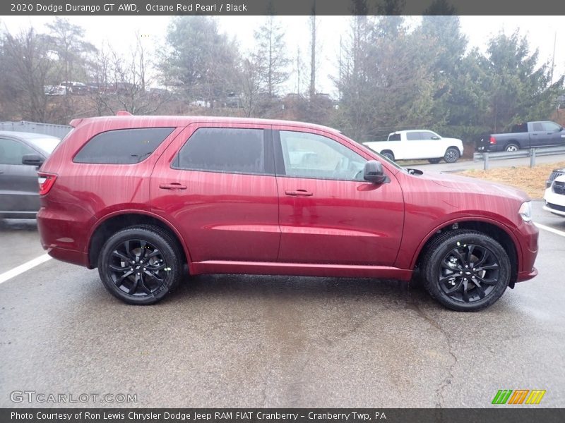 Octane Red Pearl / Black 2020 Dodge Durango GT AWD
