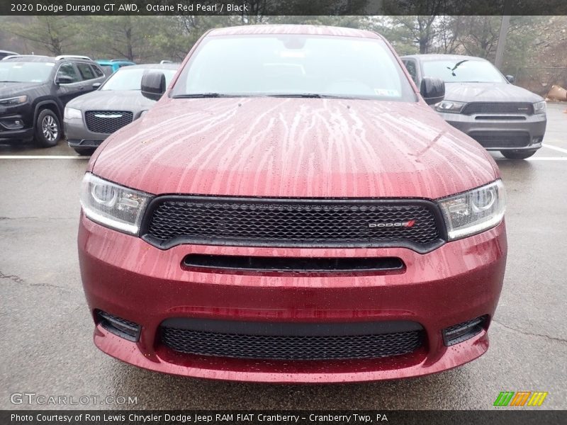 Octane Red Pearl / Black 2020 Dodge Durango GT AWD