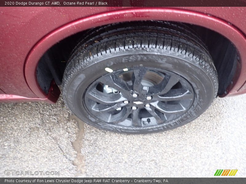 Octane Red Pearl / Black 2020 Dodge Durango GT AWD