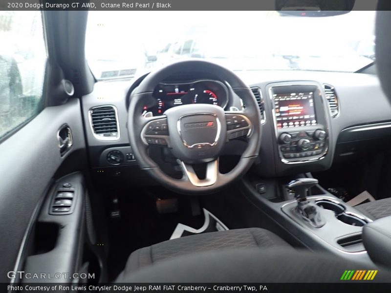 Octane Red Pearl / Black 2020 Dodge Durango GT AWD