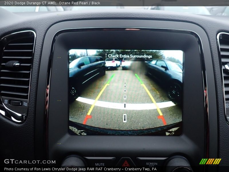 Octane Red Pearl / Black 2020 Dodge Durango GT AWD