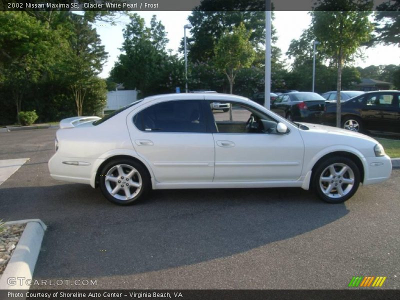 Glacier White Pearl / Frost 2002 Nissan Maxima SE
